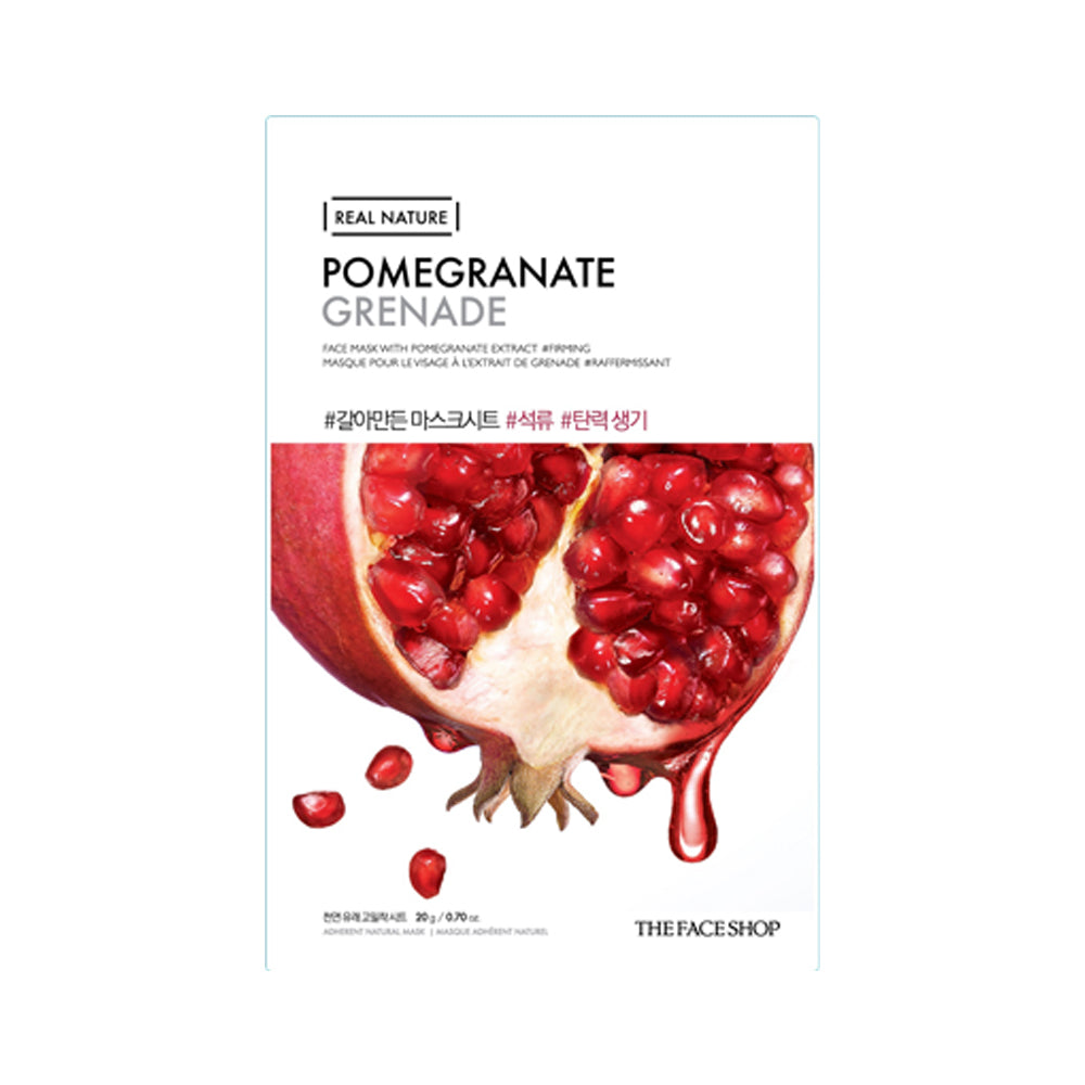 Real Nature Mask Sheet Pomegranate