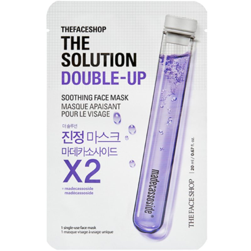 The Solution Double-Up Soothing Face Mask