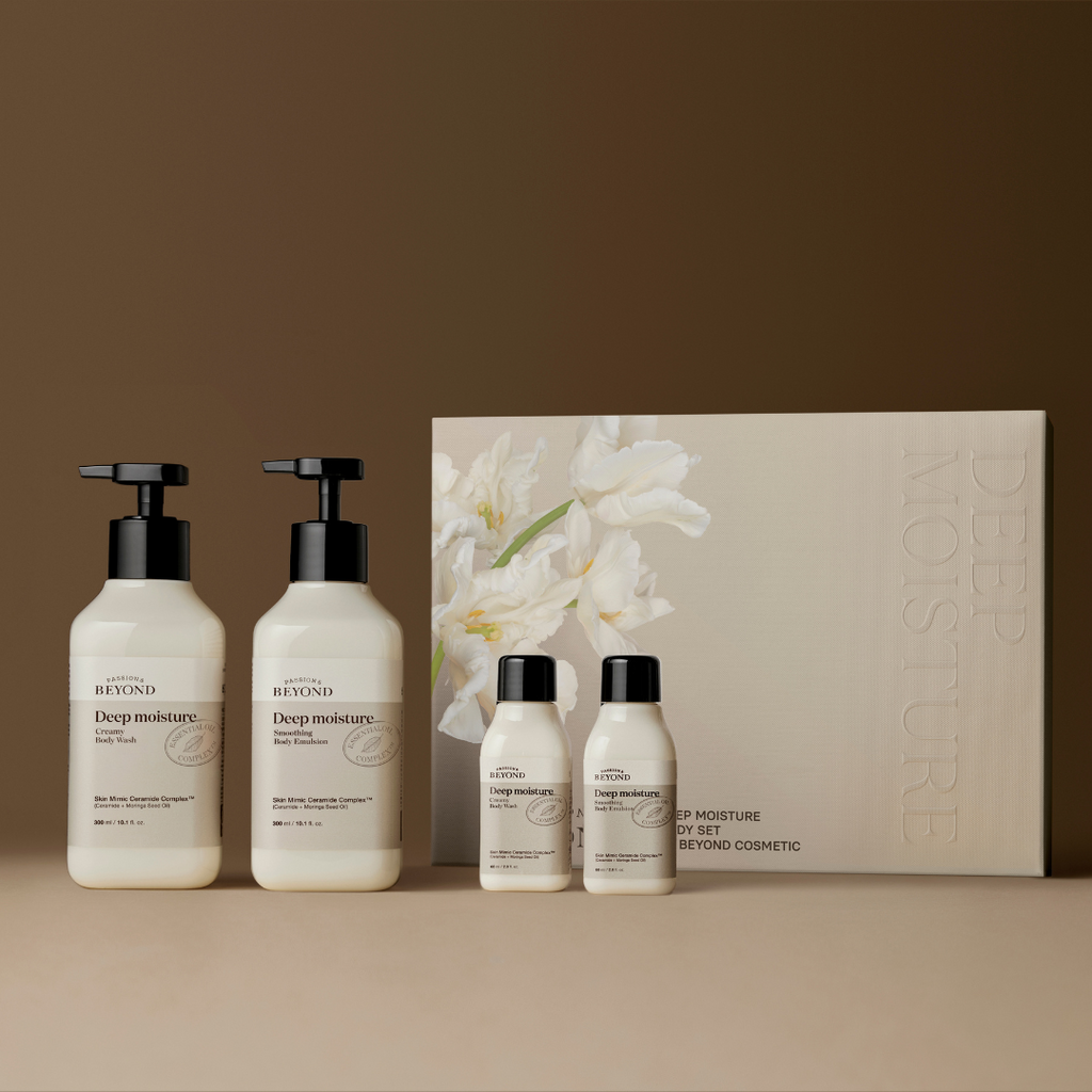Beyond Deep Moisture Body Wash  Body Emulsion Set
