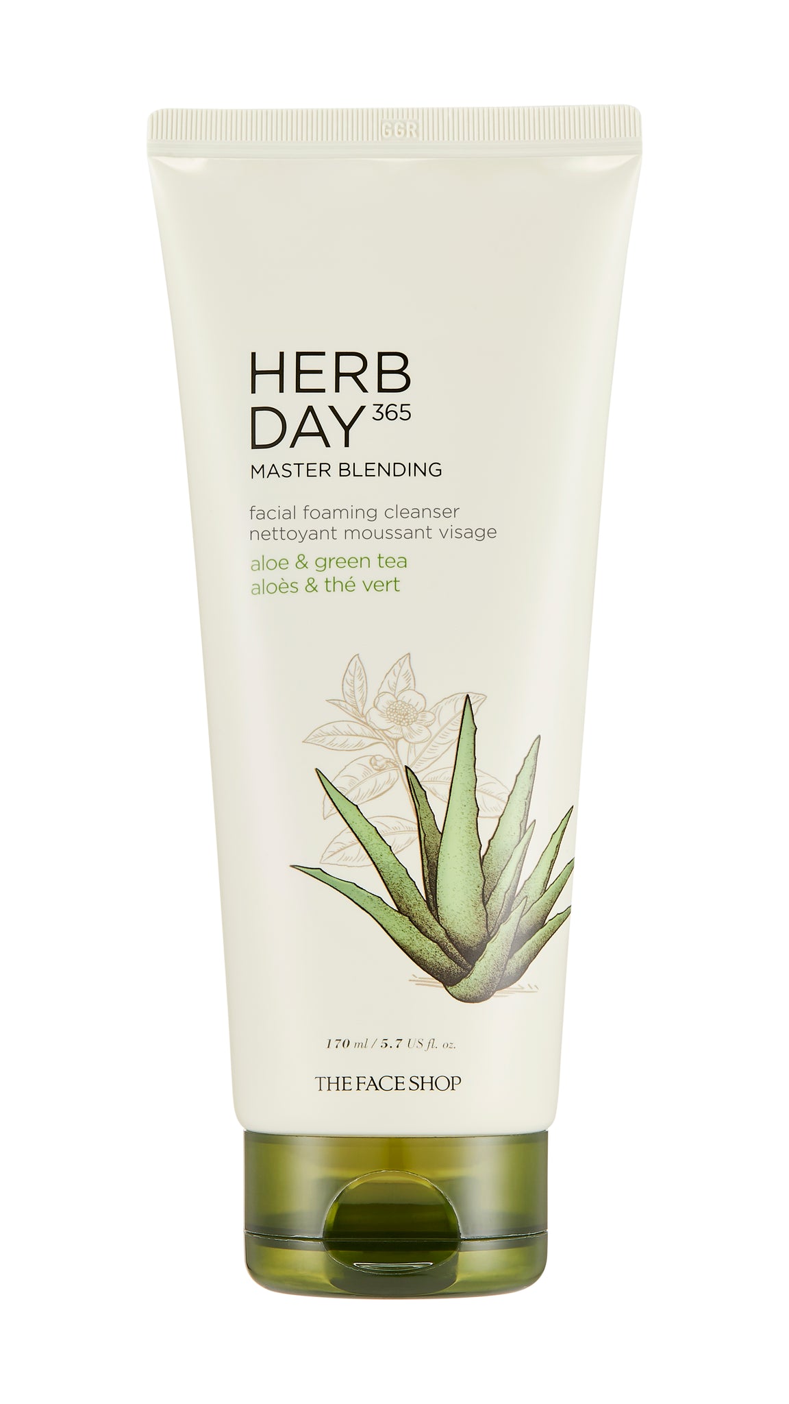 Herb Day 365 Master Blending Foaming Cleanser Aloe & Green Tea Herb Day 365 Master Blending Foaming Cleanser Aloe & Green Tea