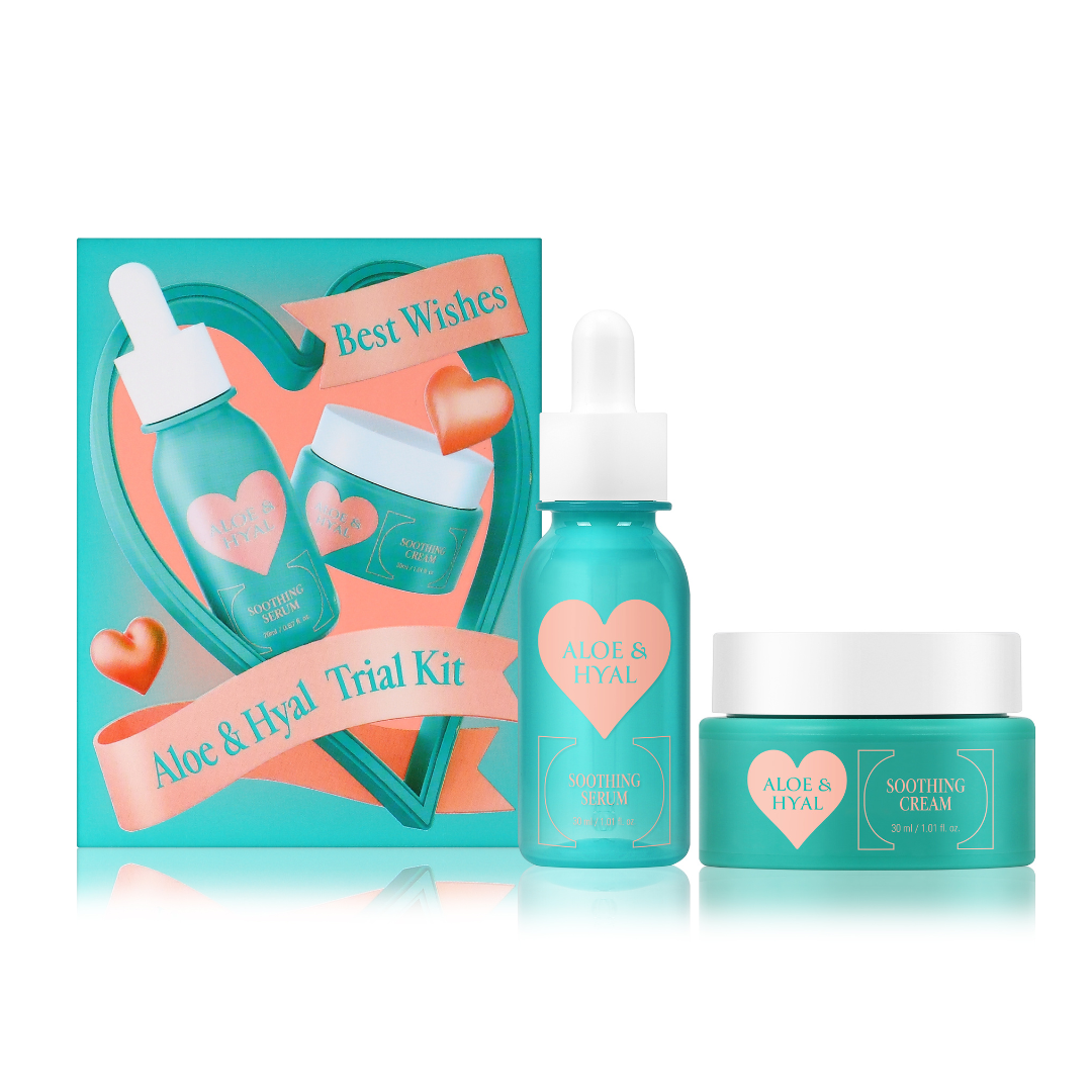 The Face Shop Aloe Hyaluronic Acid Soothing Trial Kit