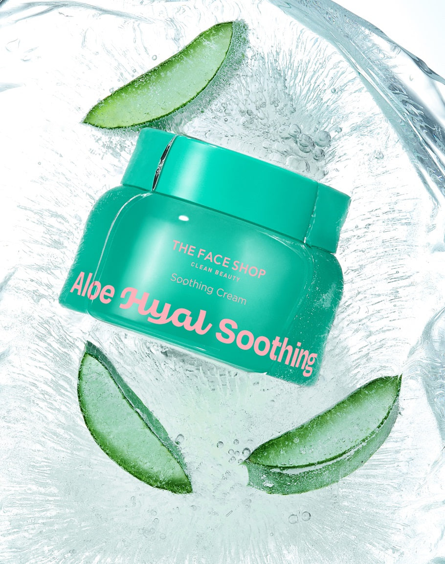 The Face Shop Aloehyal Soothing Cream