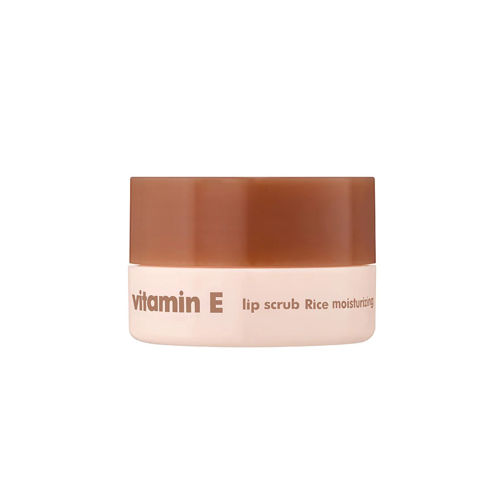 The Face Shop Vitamin E Lip Scrub Rice