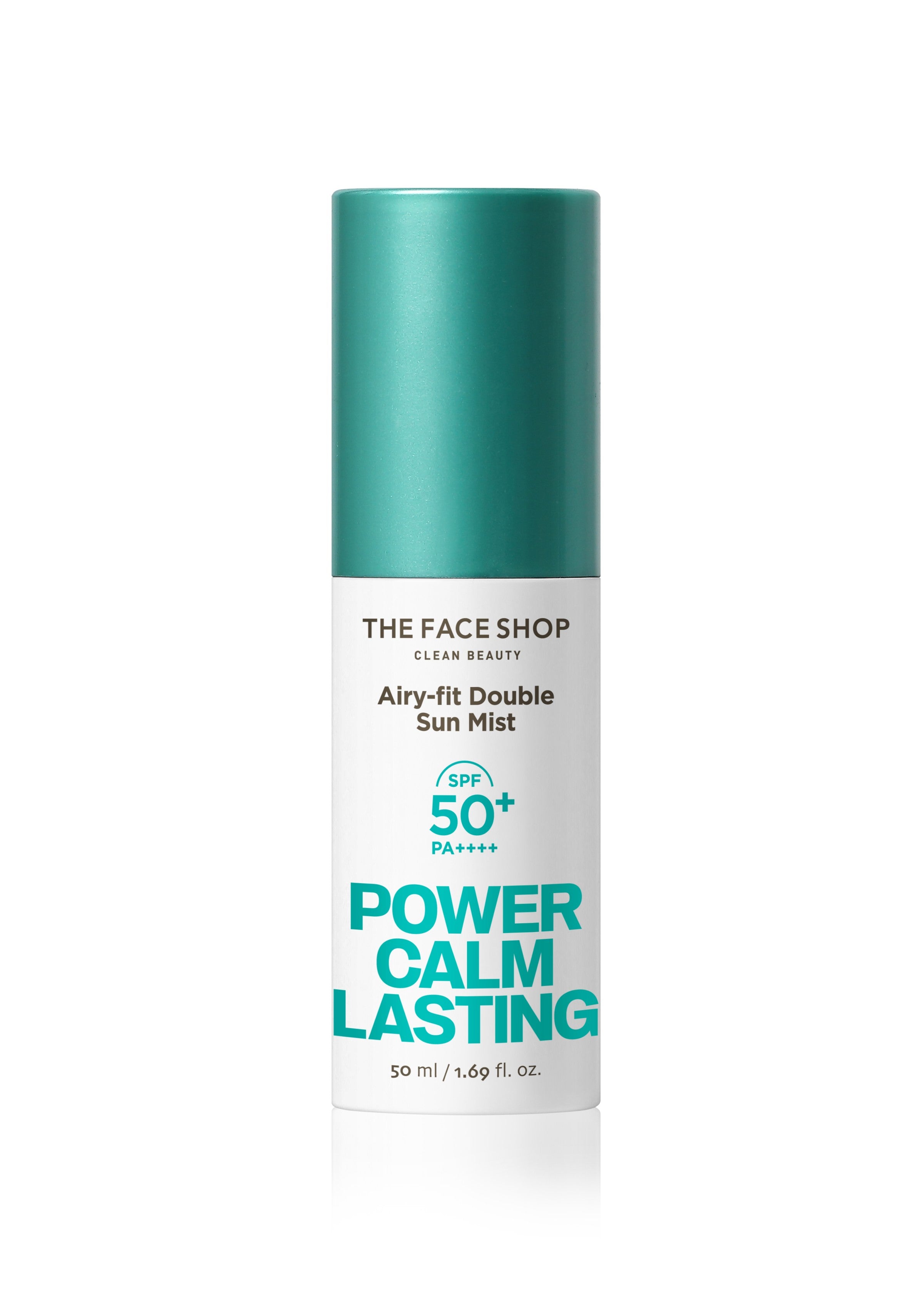 THE FACE SHOP POWER CALM-LASTING AIRY FIT DOUBLE SUN MIST
