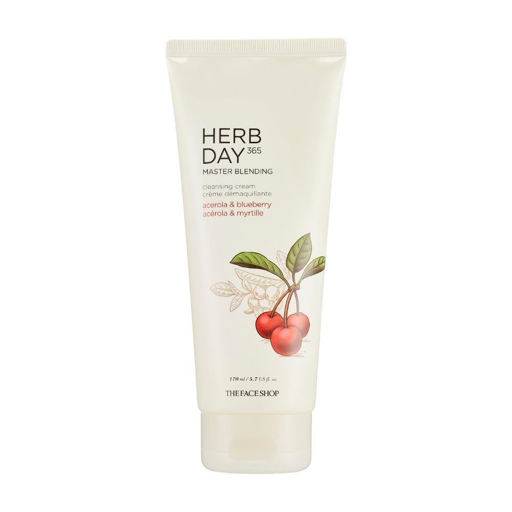 Herb Day 365 Master Blending Cleansing Cream Acerola & Blueberry