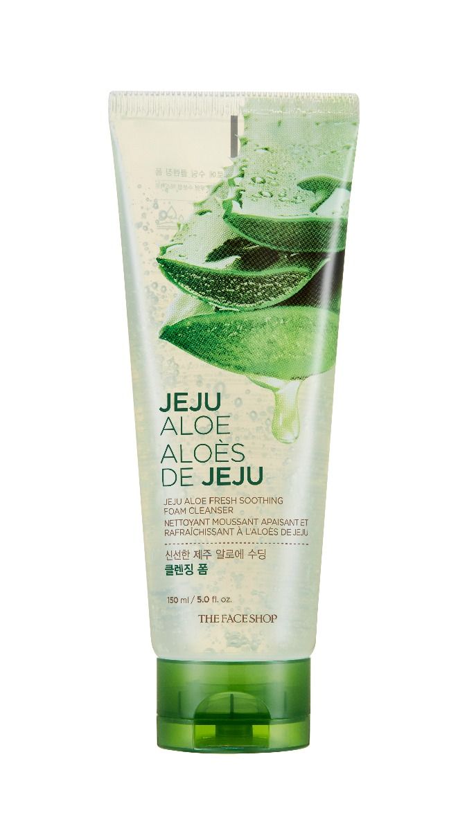Jeju Aloe Fresh Soothing Foam Cleanser Jeju Aloe Fresh Soothing Foam Cleanser