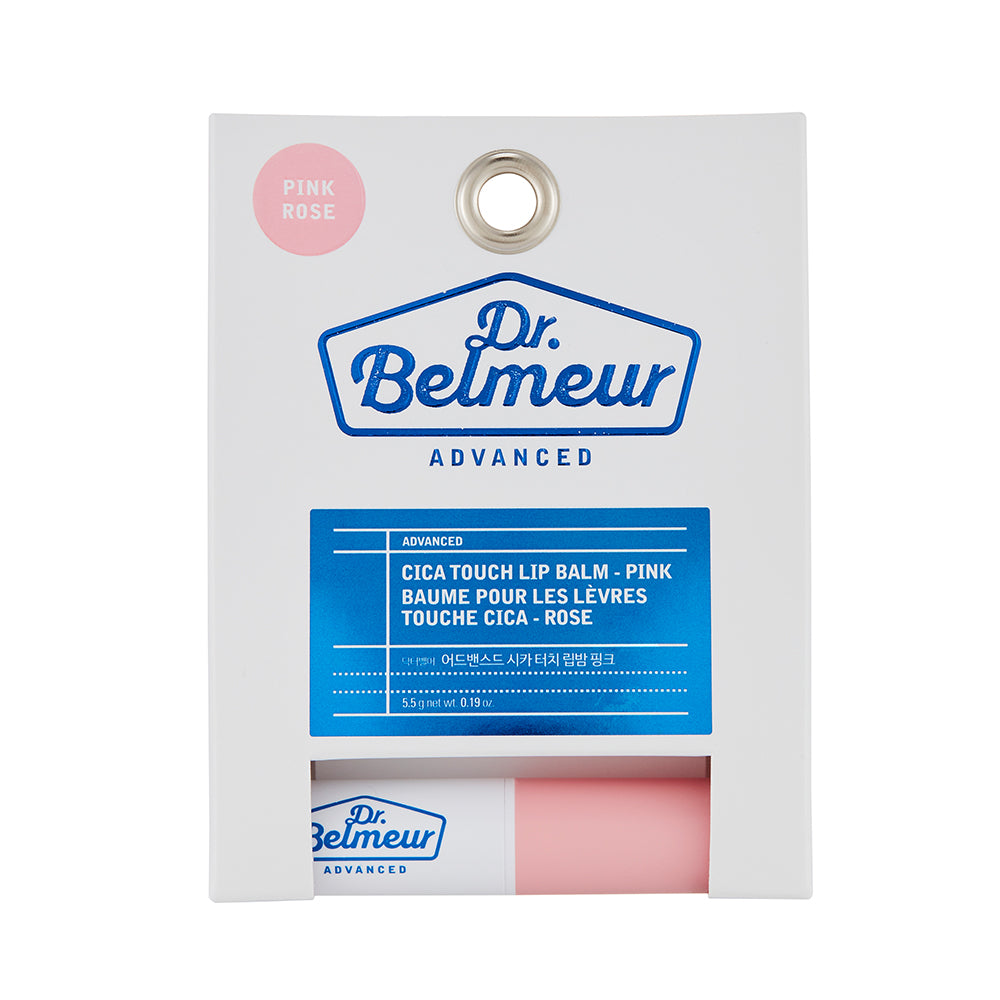 Dr.Belmeur Advanced Cica Touch Lip Balm-Rose