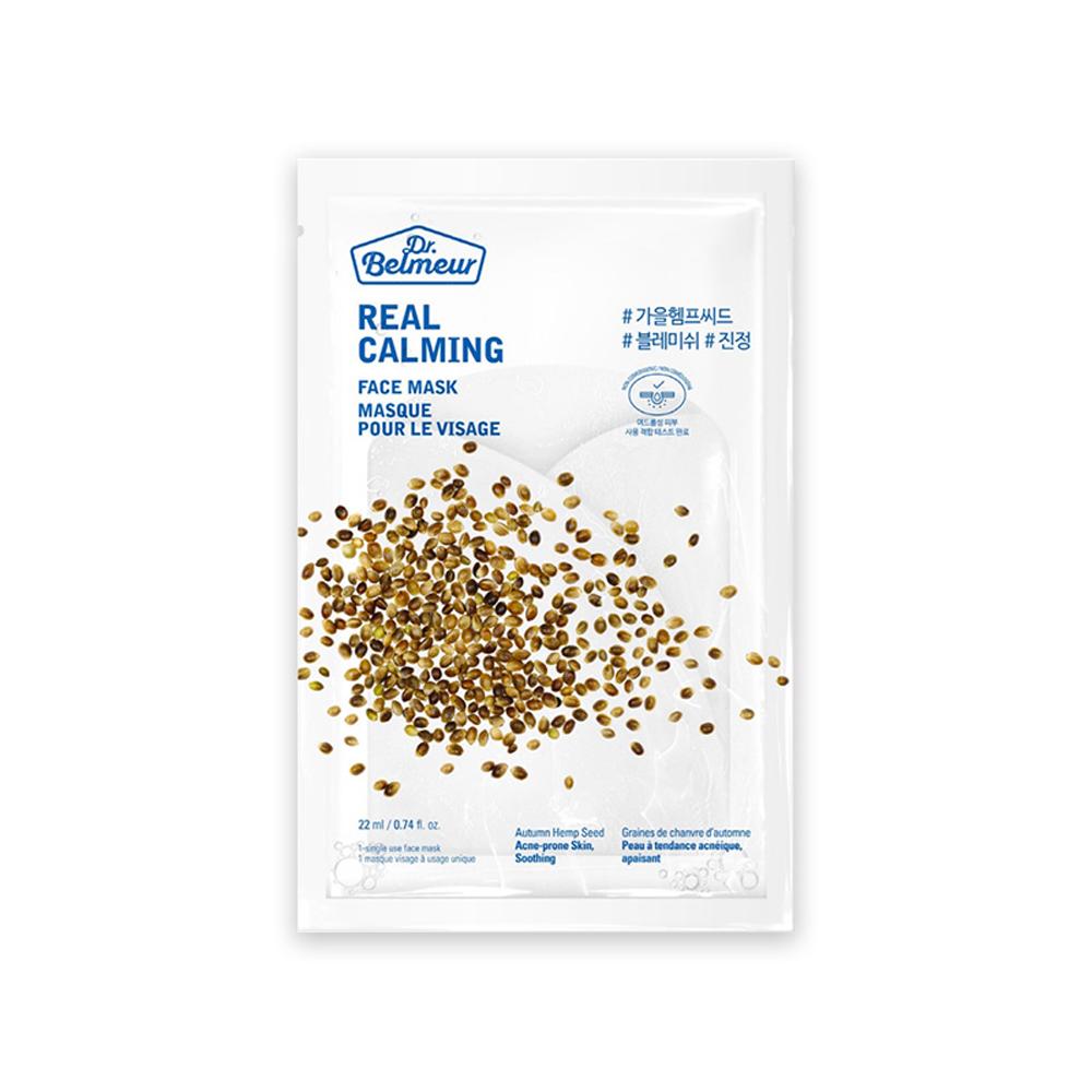 Dr. Belmeur  Real Calming Face Mask - Autumn Hemp Seed