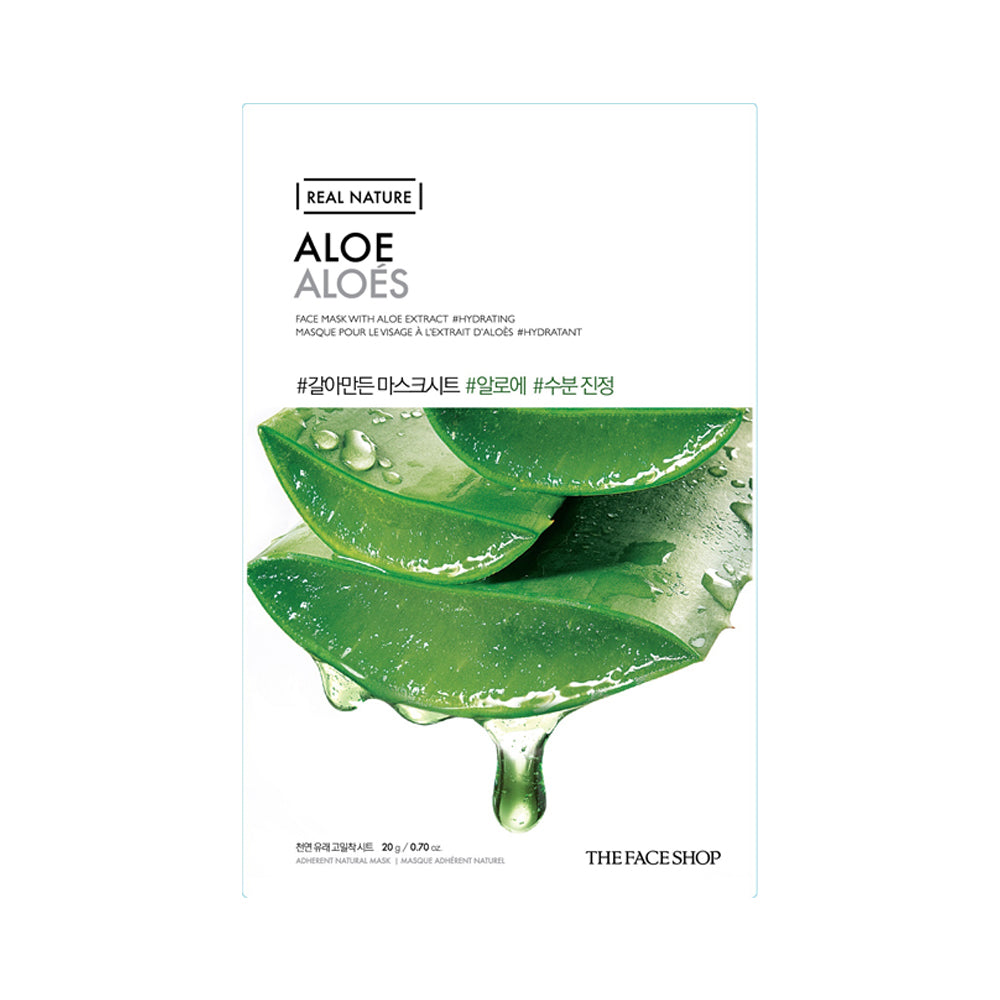Real Nature Mask Sheet Aloe Real Nature Mask Sheet Aloe