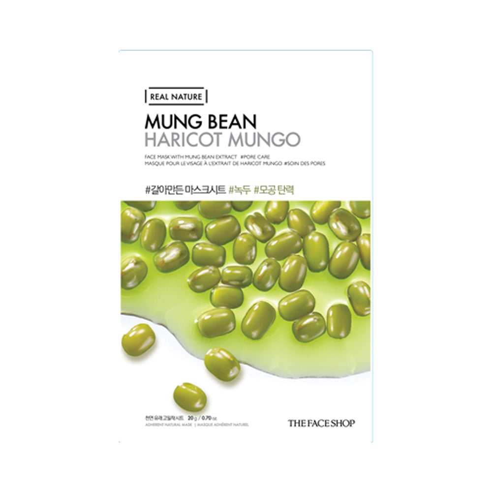 Real Nature Mask Sheet Mung Bean