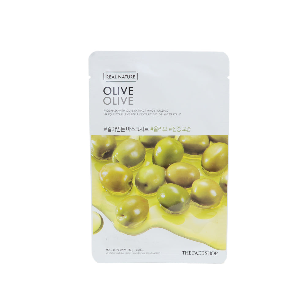 Real Nature Mask Sheet Olive