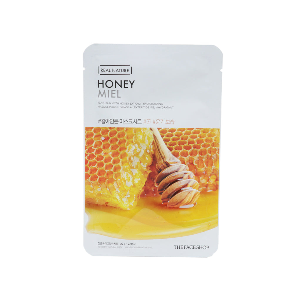 Real Nature Mask Sheet Honey