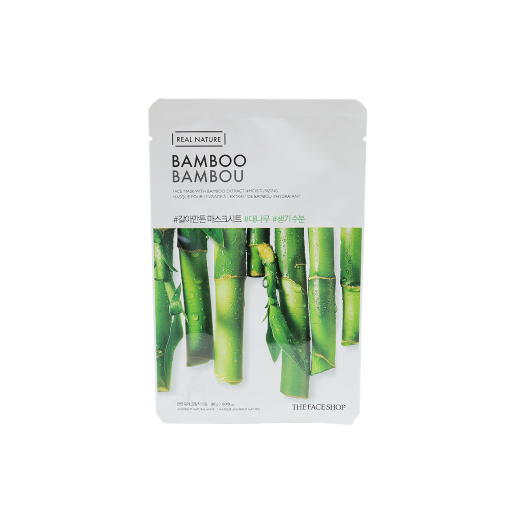 Real Nature Mask Sheet Bamboo
