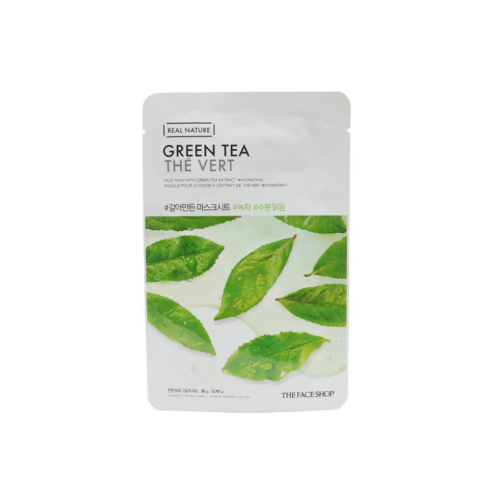 Real Nature Mask Sheet Green Tea