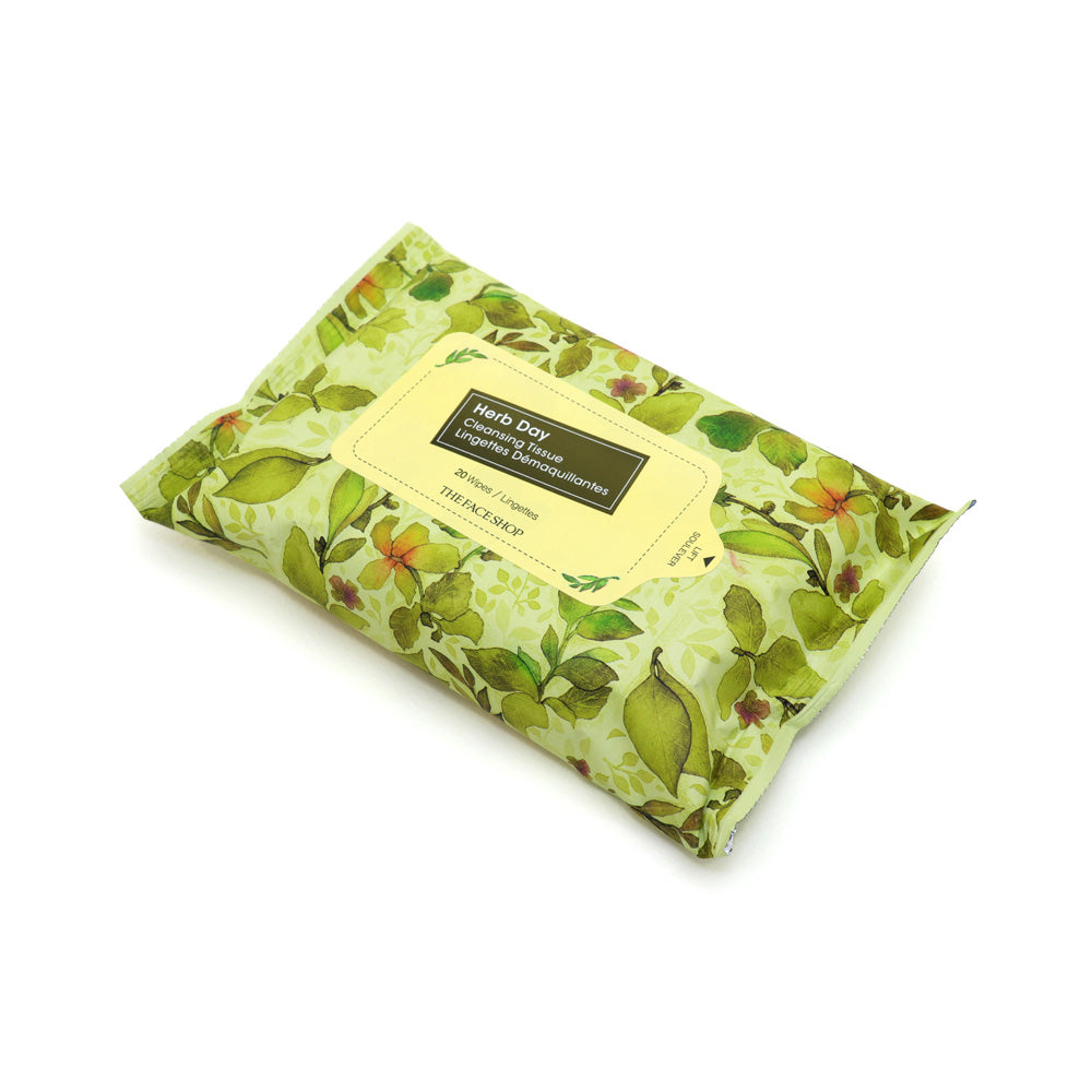 Herb Day Cleansing Wipes (20Wipes)