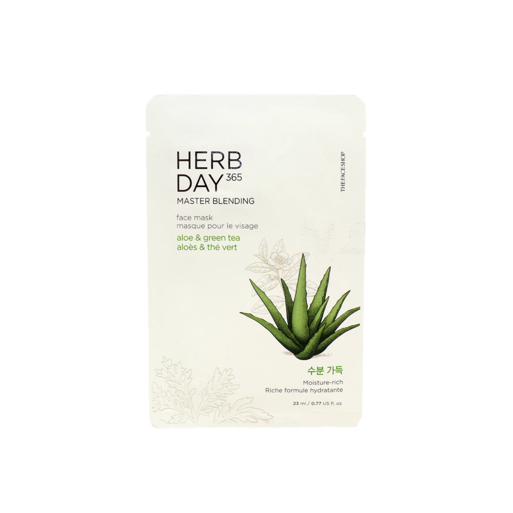 Herb Day Aloe & Greentea Mask
