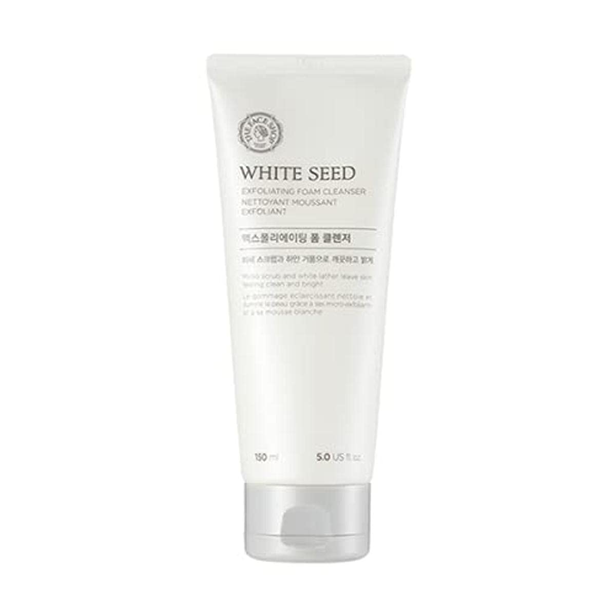 White Seed Exfoliating Cleansing Foam