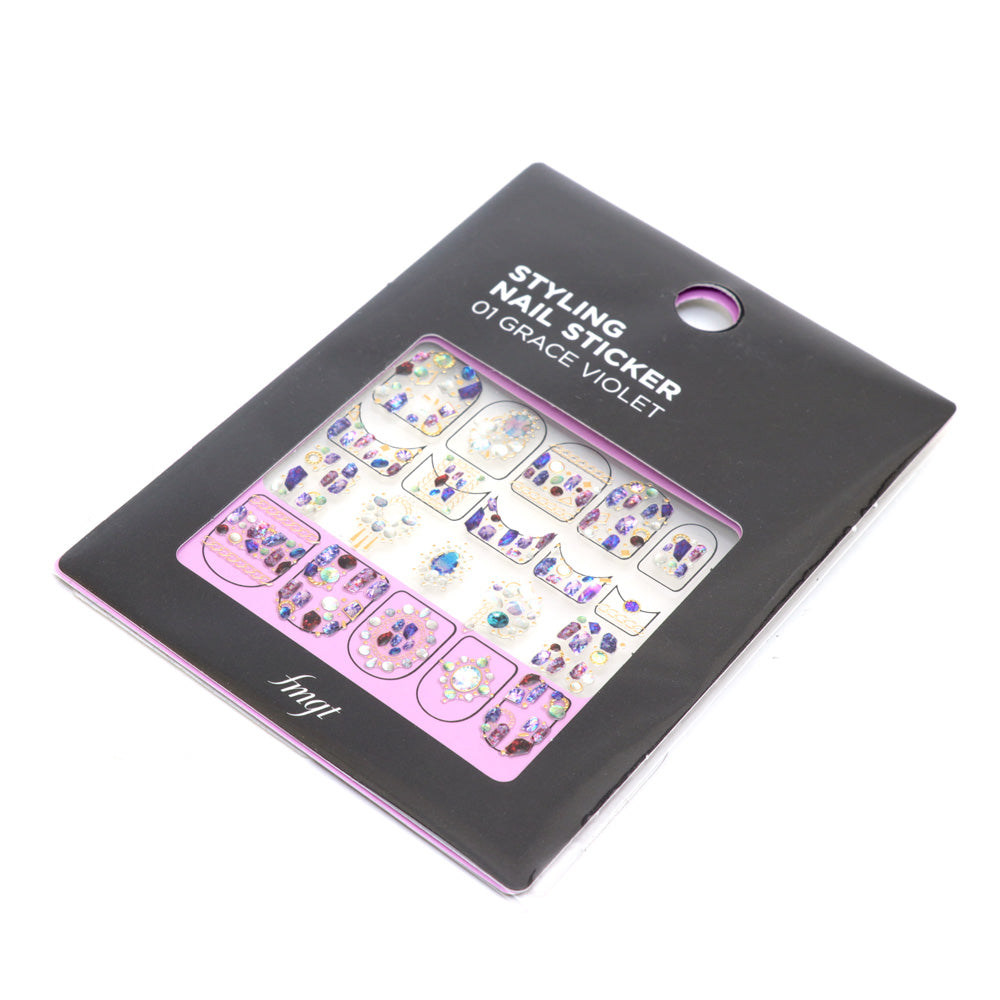 Styling Nail Sticker 01 Grace Violet