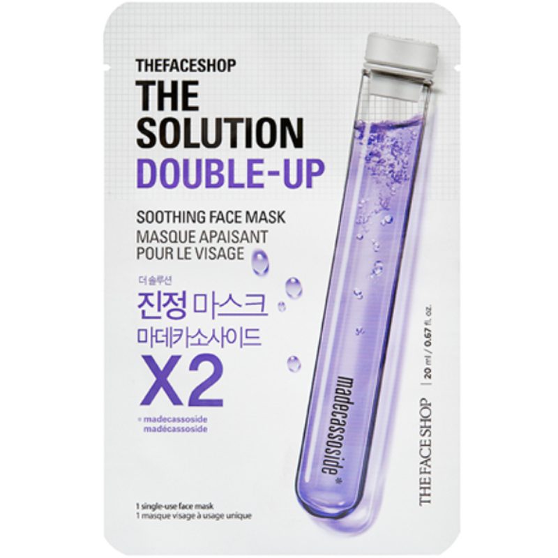 The Solution Double-Up Soothing Face Mask