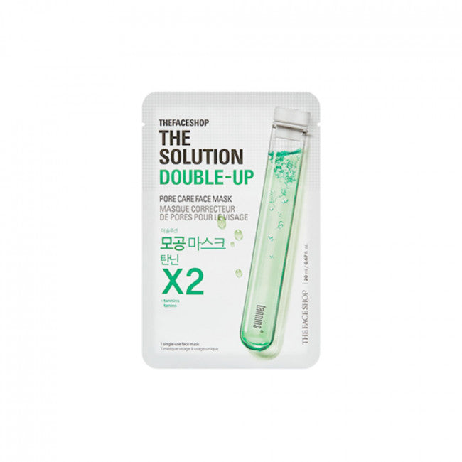 The Solution Double-Up Pore Care Face Mask